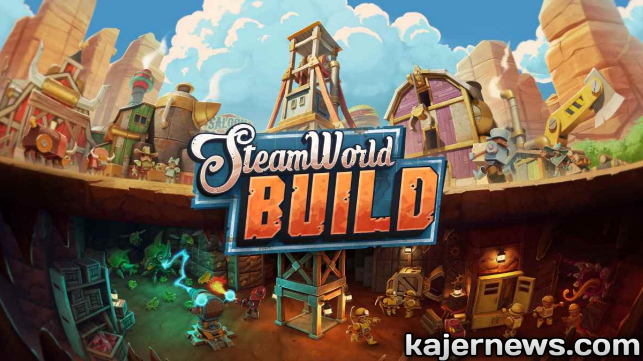 Four tiers are present in the city-builder SteamWorld Build.