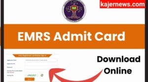 Download the EMRS 2023 Admit Card and Hall Ticket at emrs.tribal.gov.in.