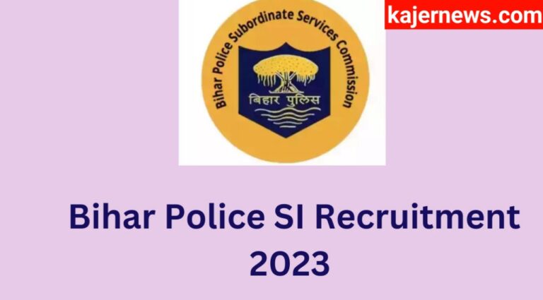 Exam Date, Pattern, and Admit Card for Bihar Police SI Exam 2023