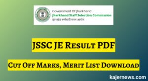 Download the JSSC JE Result 2023 PDF, Cut Off Marks, and Merit List.