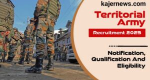 Recruitment for the Territorial Army in 2023: Qualifications, Cost, Application Form, Deadline