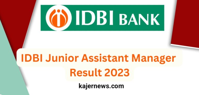 Exam Date For IDBI Junior Assistant Manager 2023: 800 Posts