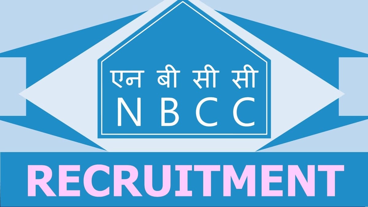 Notification of NBCC Recruitment 2024, Online Application, Open Positions