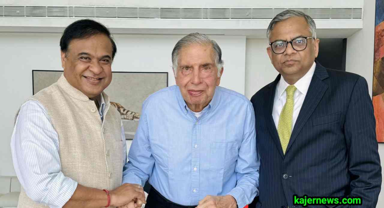 Meeting Ratan Tata, Himanta Sarma expresses gratitude for his "game-changing investment."