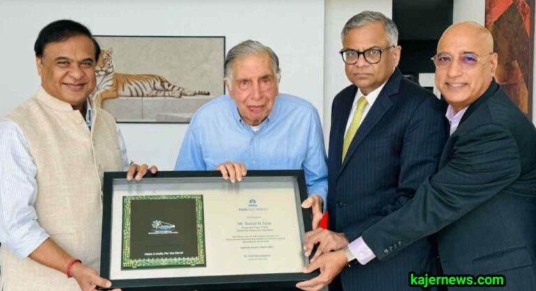 New semiconductor production, according to Ratan Tata, will make Assam famous worldwide.