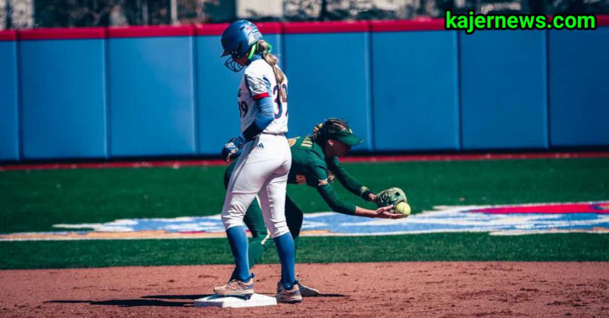 When Kansas softball played Houston on the road, they won their first road series of the year.