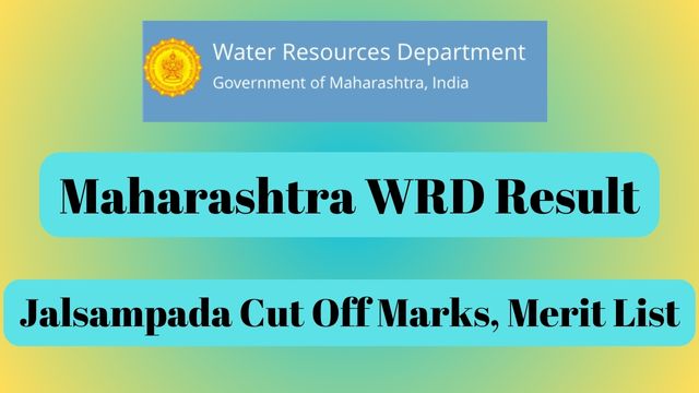 Maharashtra WRD 2024 Results (Click This Link) Merit List and ...