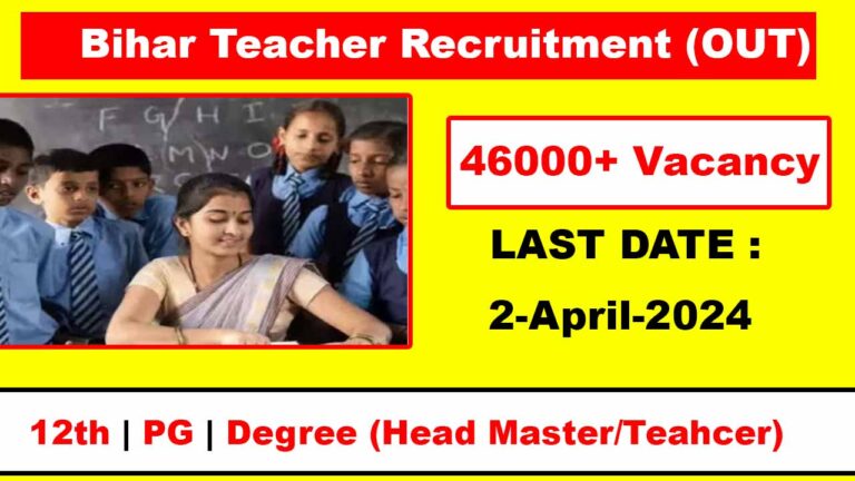 Recruitment of BPSC Head Teachers for 2024