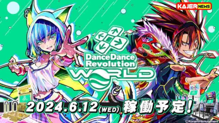 The video game Dance Dance Revolution WORLD will be available in arcades on Wednesday.