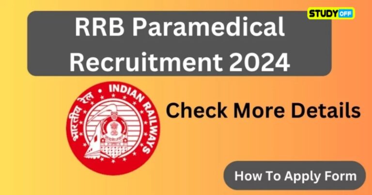 Recruitment for RRB Paramedical Staff 2024 [1350] Download the PDF of the official notification now available. Use the online application to review the selection procedure.