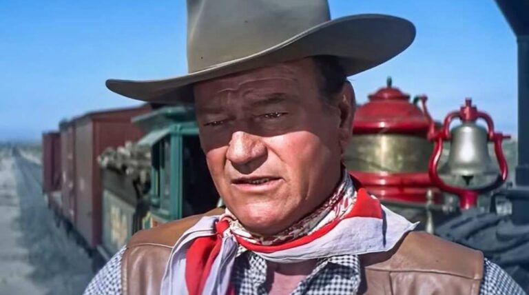 Comedy was John Wayne’s strong suit in this Western romantic comedy.