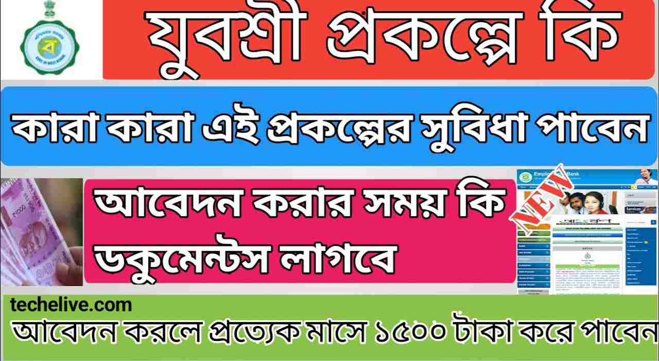 যুবশ্রী প্রকল্প: আবেদন করতে কি কি ধাপ অনুসরণ করতে হবে